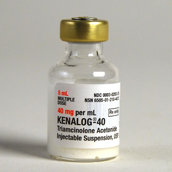 Kenalog®-10 Triamcinolone Acetonide 10 mg / mL Injection Multiple Dose Vial, Pharmaceuticals, Product Catalog