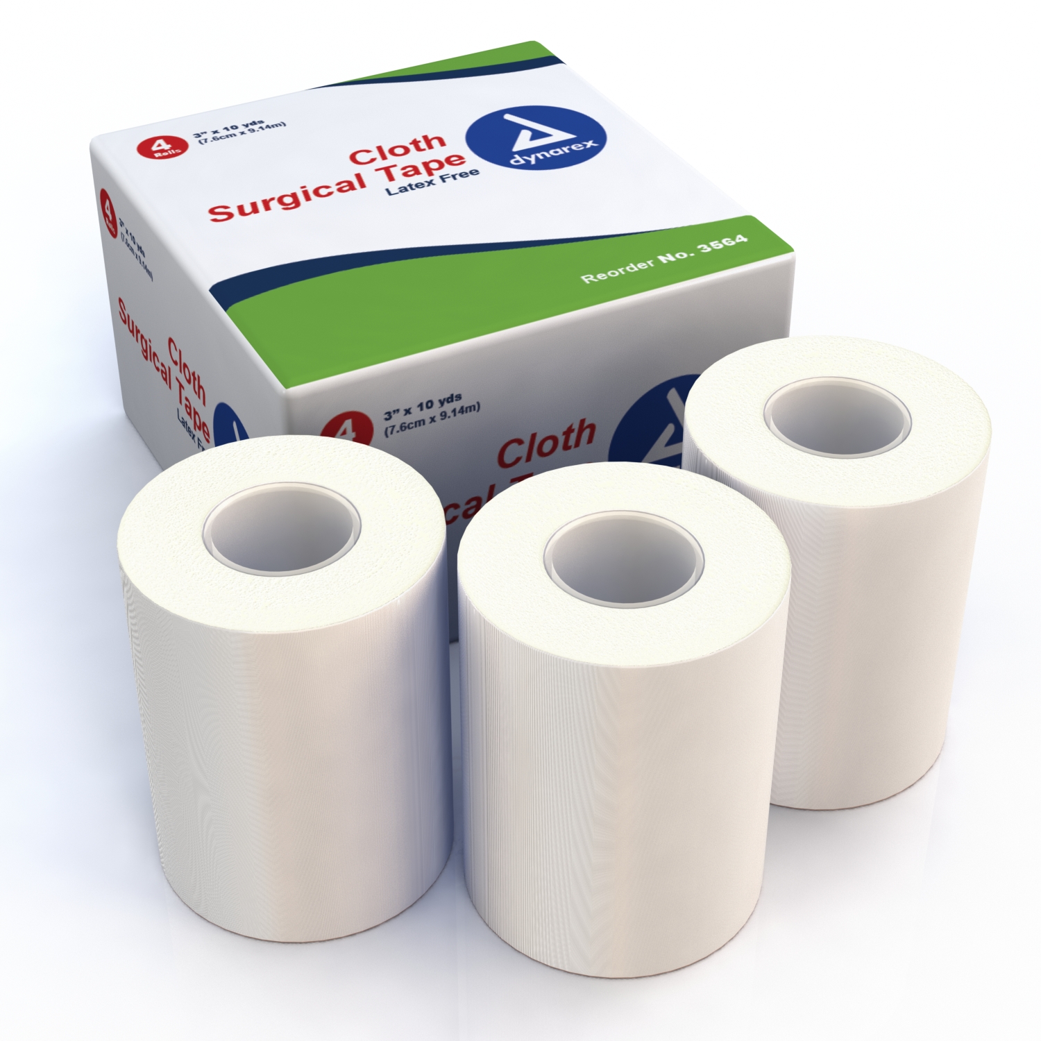 Cloth Surgical Tape - 3 x 10 yds DYN3564